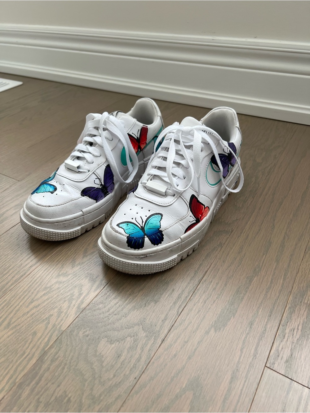 Nike Air Force 1 Low Pixel w/ Butterfly Design